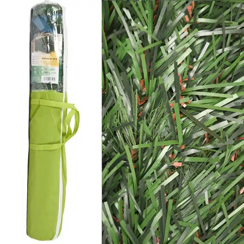 Compra Hoy Seto Artificial Ocultación Jardin 1,50x3 m | Seto Tricolor Hoja Fina | Seto ocultación 100% | Seto Artificial Decorativo