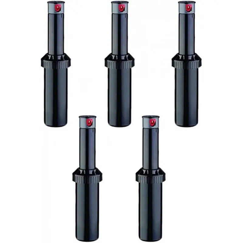 Pack 5 Aspersor de riego KRain Minipro 1/2'' | Alcance 5,1 a 9,1 m | Aspersor ajustable profesional Envío Gratis