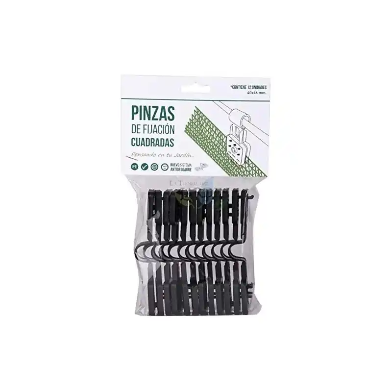 Pack 400 Pinzas de fijación universal para Mallas de sombreo Marca Reconocida