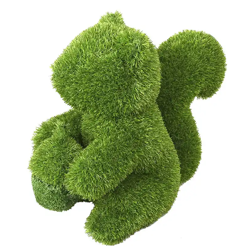Figura de Césped Artificial Ardilla 30x58x50 cm para Decoración | Ideal para Jardín, Terraza y Hogar Exclusivo