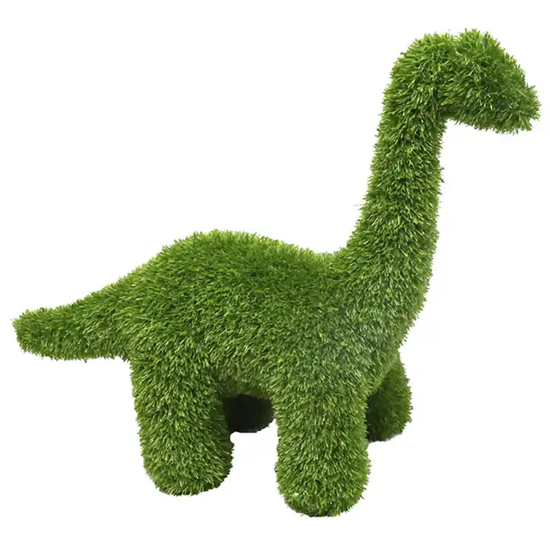 Figura de Césped Artificial Dinosaurio Braquiosaurio 26x65x80 cm para Decoración | Ideal para Jardín, Terraza y Hogar Envío Exprés