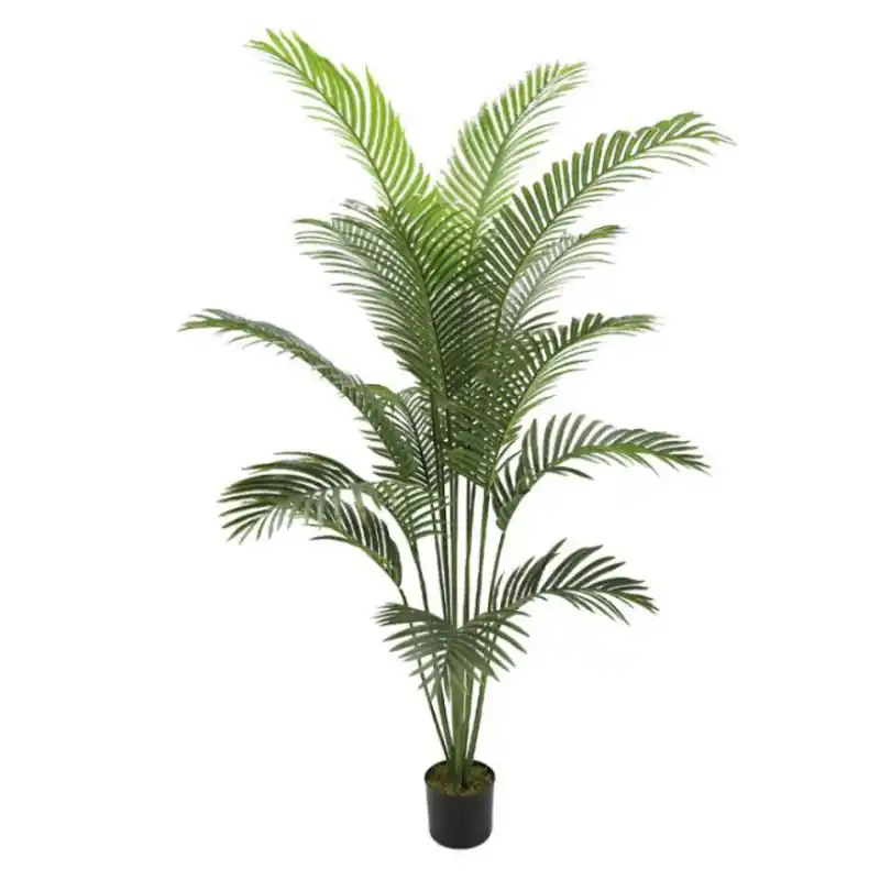 Planta Artificial Palmera 180cm con Macetero | Plantas de Plástico para Decoración de Jardín Interior y Exterior Solo Por Tiempo Limitado