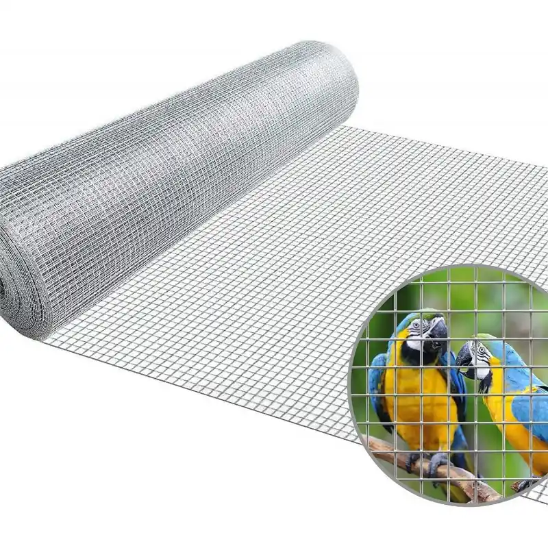Malla de Alambre 1x5 m cuadros 6mm | Malla Metálica Galvanizada | Malla para Animales | Malla Acero inoxidable cuadrada Súper Precio