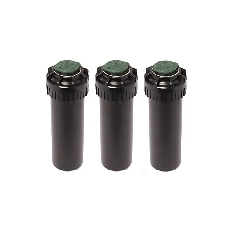 Bestseller Pack 3 Aspersor de Riego Rain Bird 5004-PLUS 3/4'' | Alcance 7,6 a 15,2 m | Aspersor Turbina ajustable 5000 5004 Plus Rain Bird