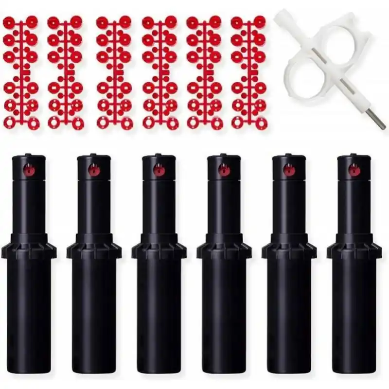 Pedido Al Por Mayor Pack 6 Aspersor de riego Hunter PGP-ADJ 3/4'' | Alcance 6,4-15,8 m | Aspersor ajustable profesional